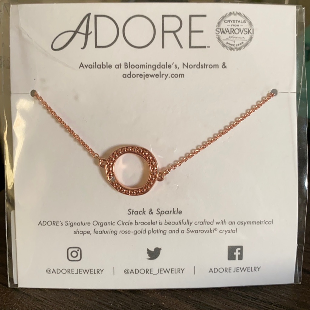 Rose Gold Bracelet 18$
